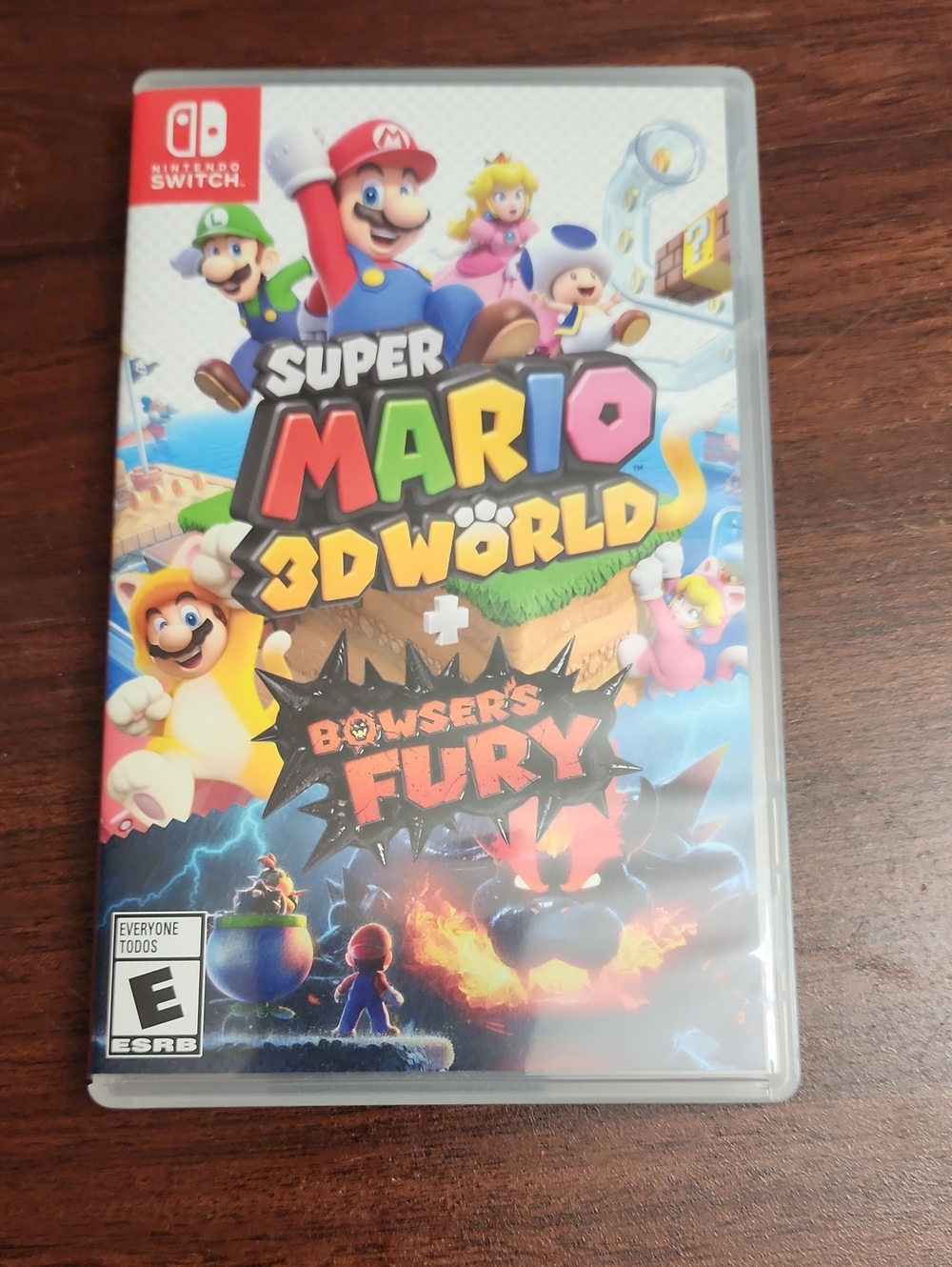 Nintendo Super Mario 3D World + Bowser's Fury - Red, Blue, Yellow Cover
